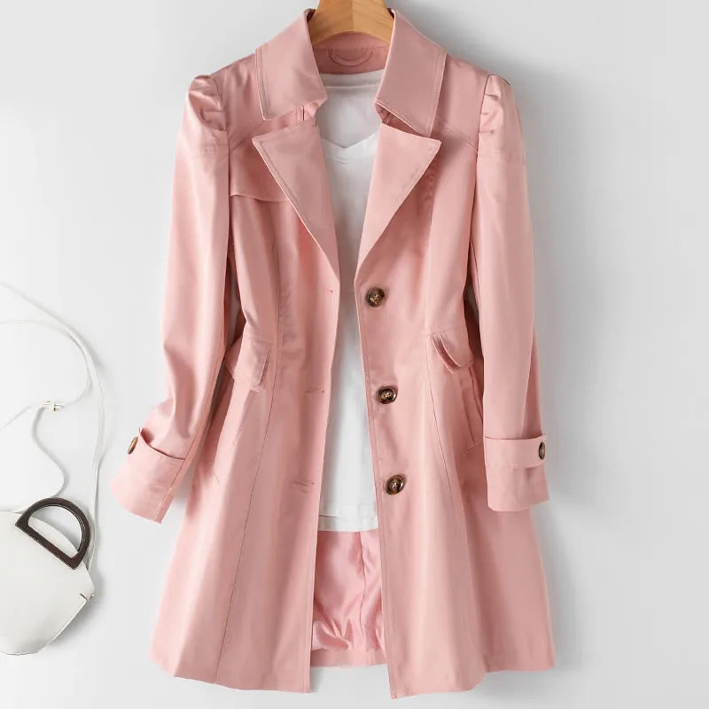 Classic Trench Coat: Effortless Everyday Elegance — Rosa