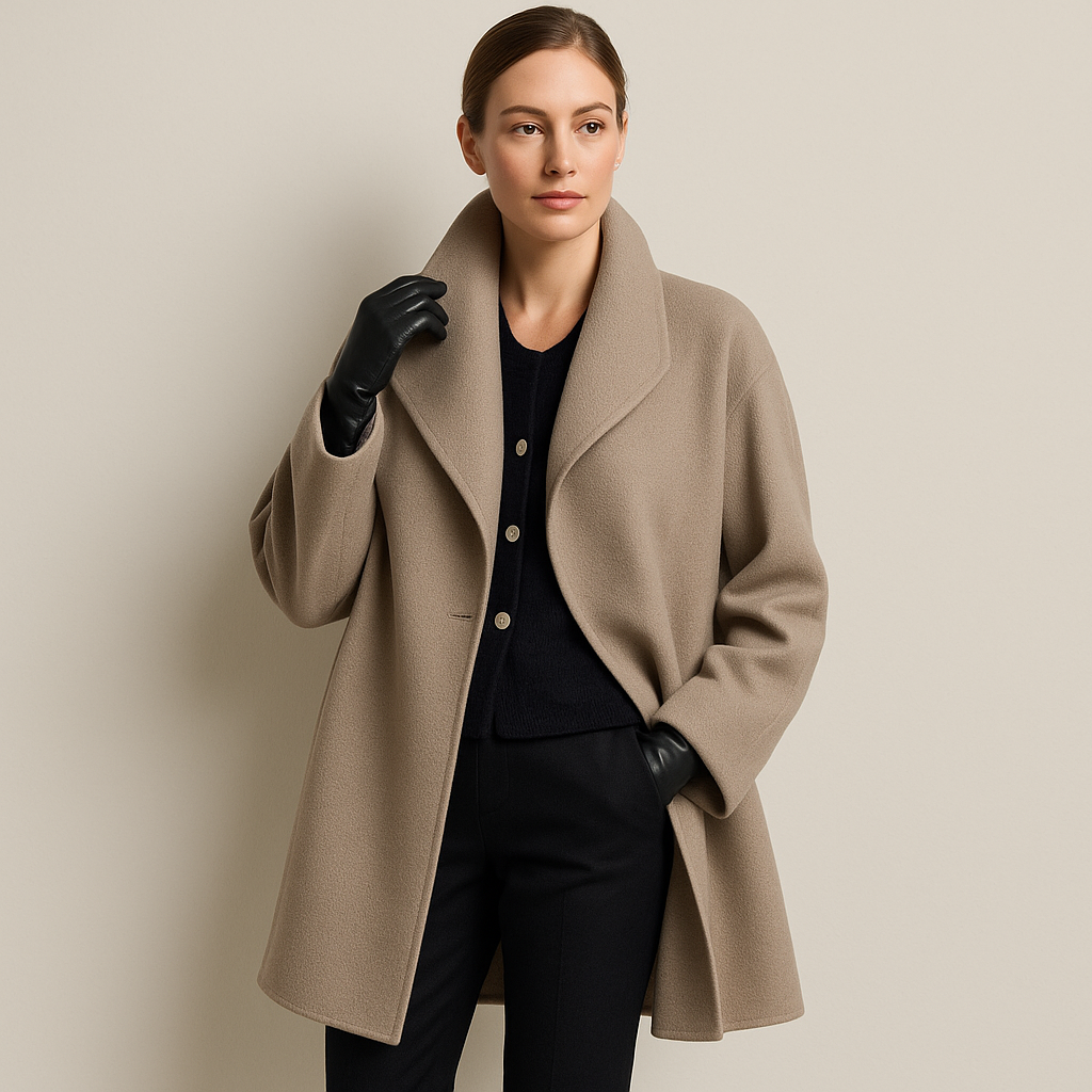 Classic Longline Trench Coat with Warm Lining
