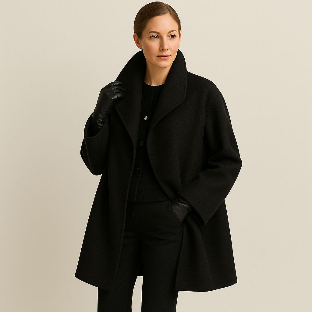 Classic Longline Trench Coat with Warm Lining