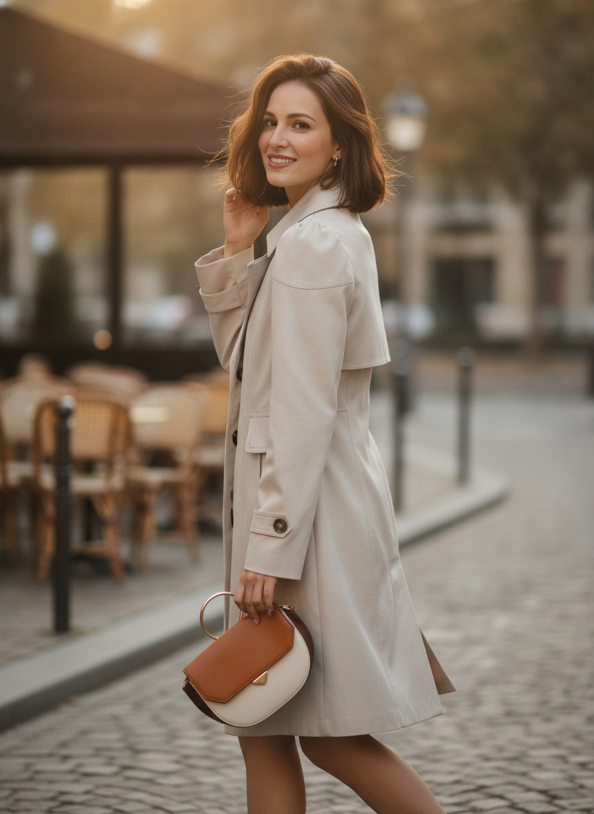 Classic Trench Coat: Effortless Everyday Elegance
